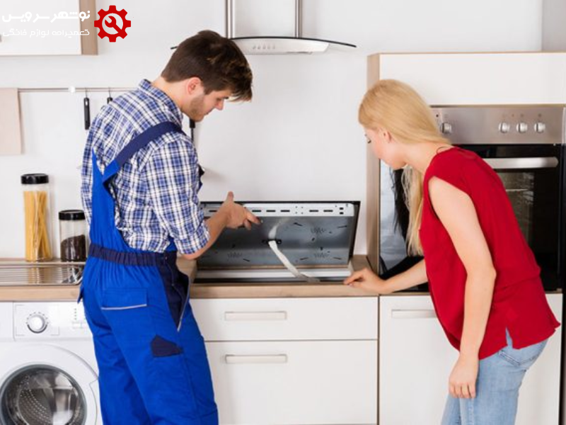 چگونگی انجام خدمات تعمیر اجاق گاز در منزل توسط تیم ما