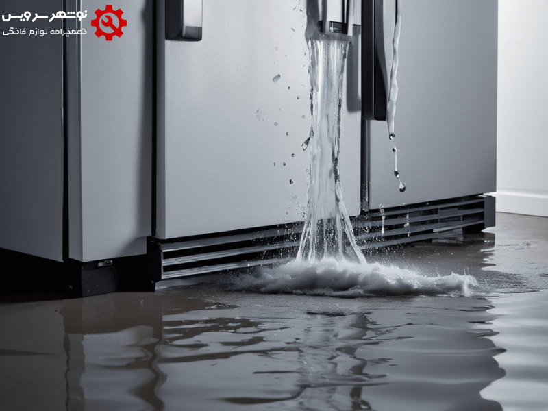 نشتی آب از یخچال، علل پنهان و راه‌‌حل های ساده