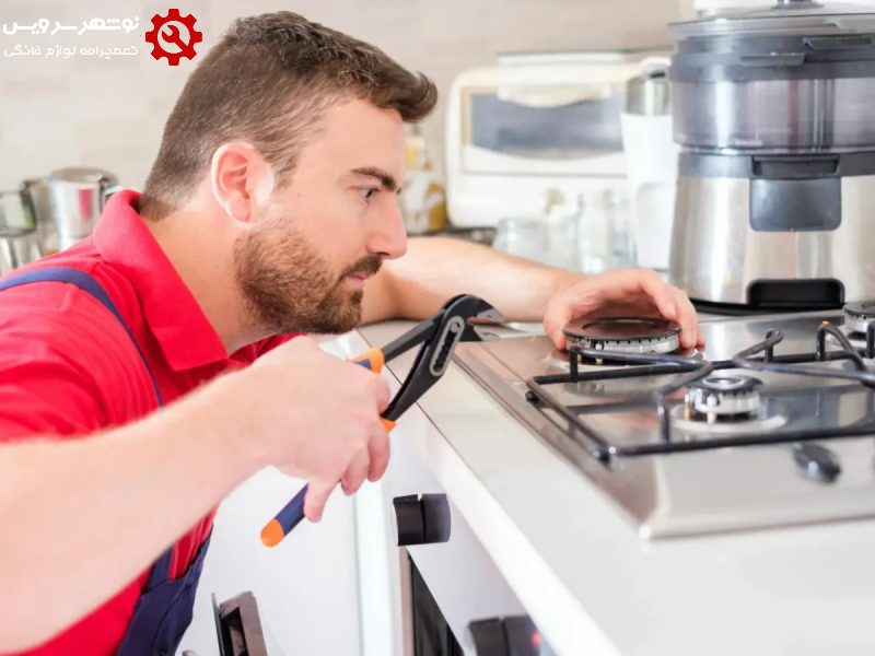 بوی گاز شدید یا غیرمعمول