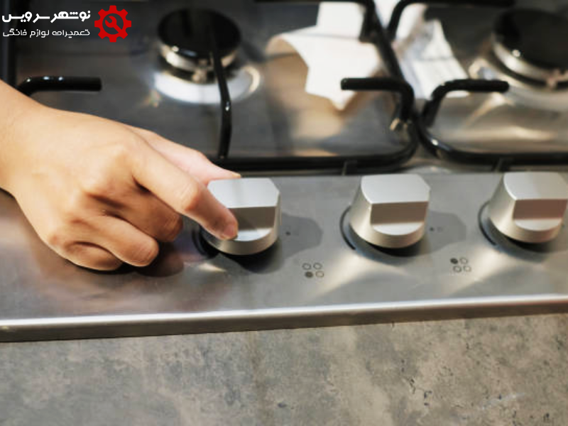 خرابی ولوم یا کلید کنترل گاز