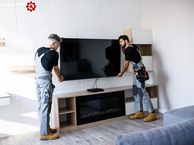 تعمیر تلویزیون در خانه یا نمایندگی