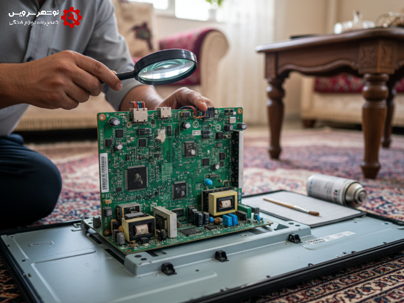 آسیب_پذیری بردهای الکترونیکی در رطوبت