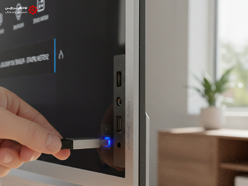 به روزرسانی تلویزیون از طریق USB (آپدیت آفلاین)