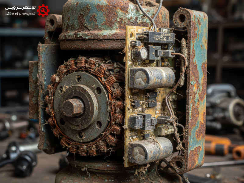 تأثیر رطوبت بر موتور دستگاه_ها