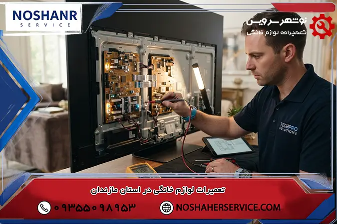 قطعات سخت افزاری تلویزیون